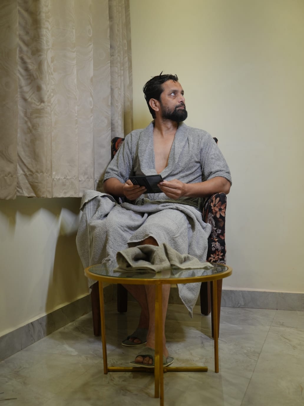 Men’s Terry Cotton Bathrobe